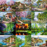 Miaodu Diamond Embroidery Scenery Full Square Round Drill