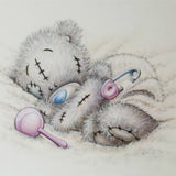 Cat Full Square/round Stones Cartoon 5d Diamond Painting