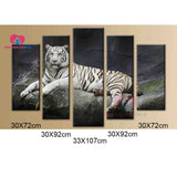 5PCS Full Diamond Embroidery 5d Diy Diamond