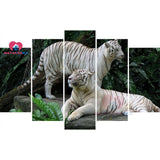 diamond painting tiger triptych 5d diamond