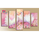 5pcs diamond embroidery diy diamond painting 5d diamond