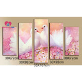 5pcs diamond embroidery diy diamond painting 5d diamond