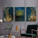 Youran 3pcs Diy Full Diamond Embroidery Kits Landscape