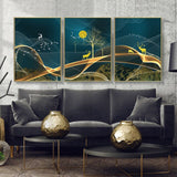 Youran 3pcs Diy Full Diamond Embroidery Kits Landscape