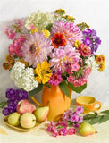 Diy diamond embroidery bright flower 5D diamond mosaic