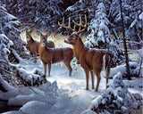 Home Animal landscape character 5D Diamond Painting Cross
