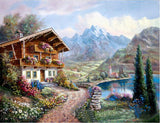 Home Animal landscape character 5D Diamond Painting Cross