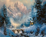 Home Animal landscape character 5D Diamond Painting Cross