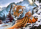 Home Animal landscape character 5D Diamond Painting Cross