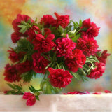 5D DIY Diamond Flower Arrangement Flower Vase Cross