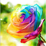 5D DIY Diamond Flower Arrangement Flower Vase Cross